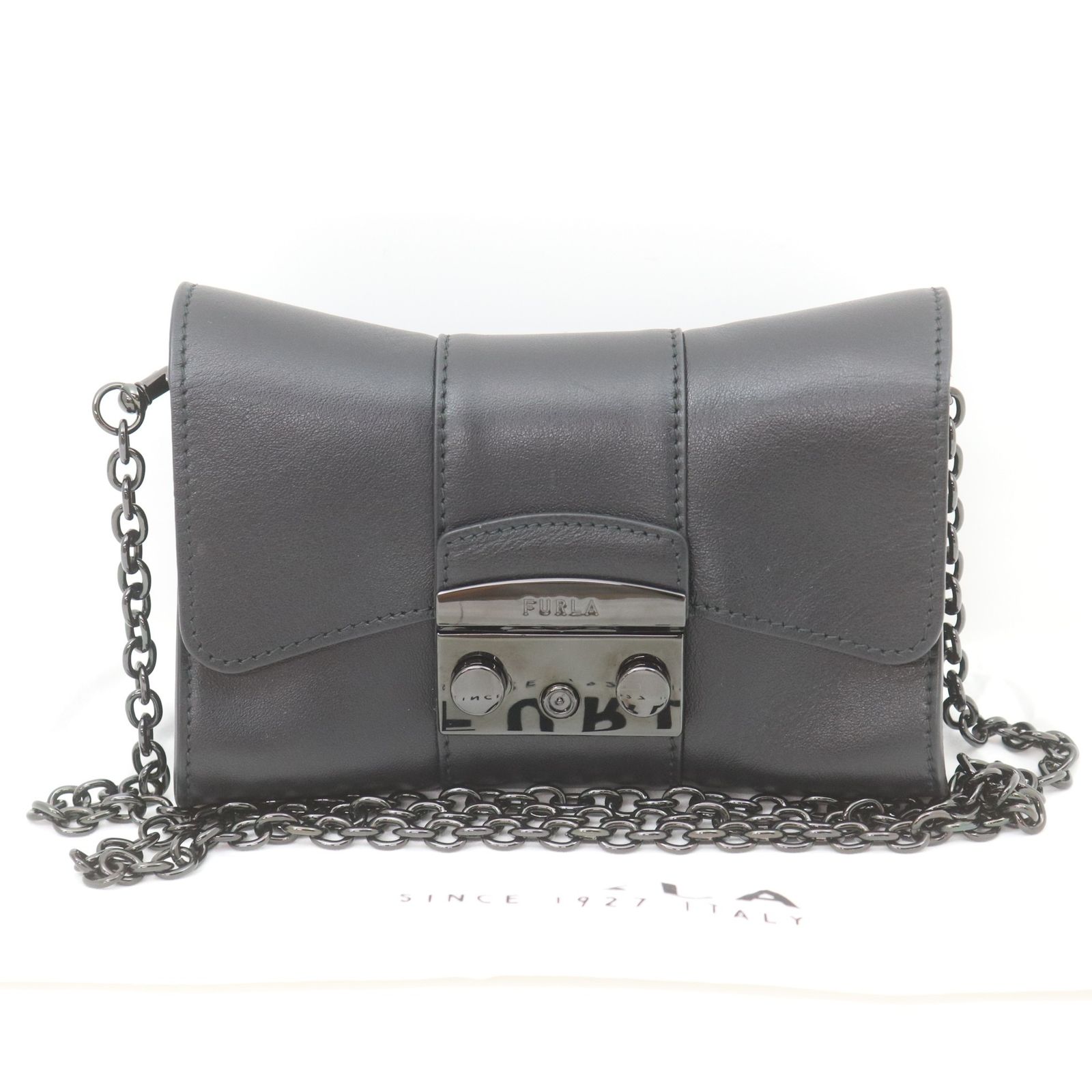 IT2RZIK7A1HW 美品 FURLA フルラ メトロポリス リミックス レザー 