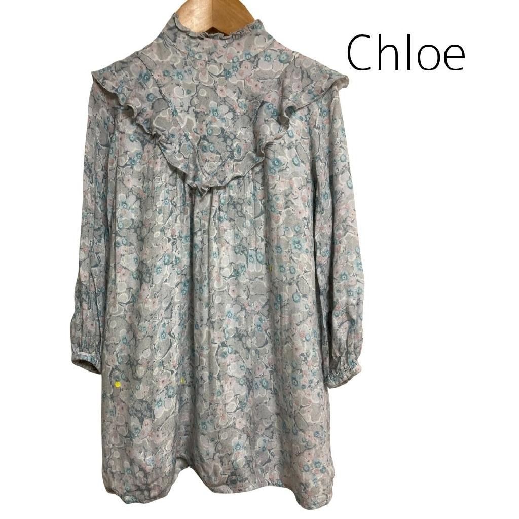 【極美品♪19SS】Chloe クロエ 花柄 シアーワンピース レディース XS ☆新品未使用☆ Chloe クロエ 花柄ワンピース 34サイズ - メルカリ