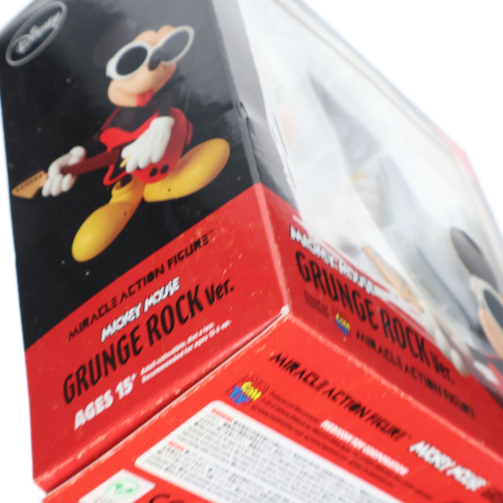 メディコムトイ Let's play Grunge Rock ミッキーフィギュア Medicom Toy Miracle Action Figure Mickey Mouse Grunge Rock