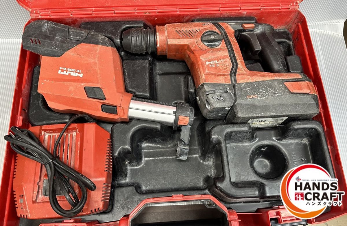 ▽【中古品】HILTI ヒルティ TE6-A36 充電式ロータリーハンマードリル