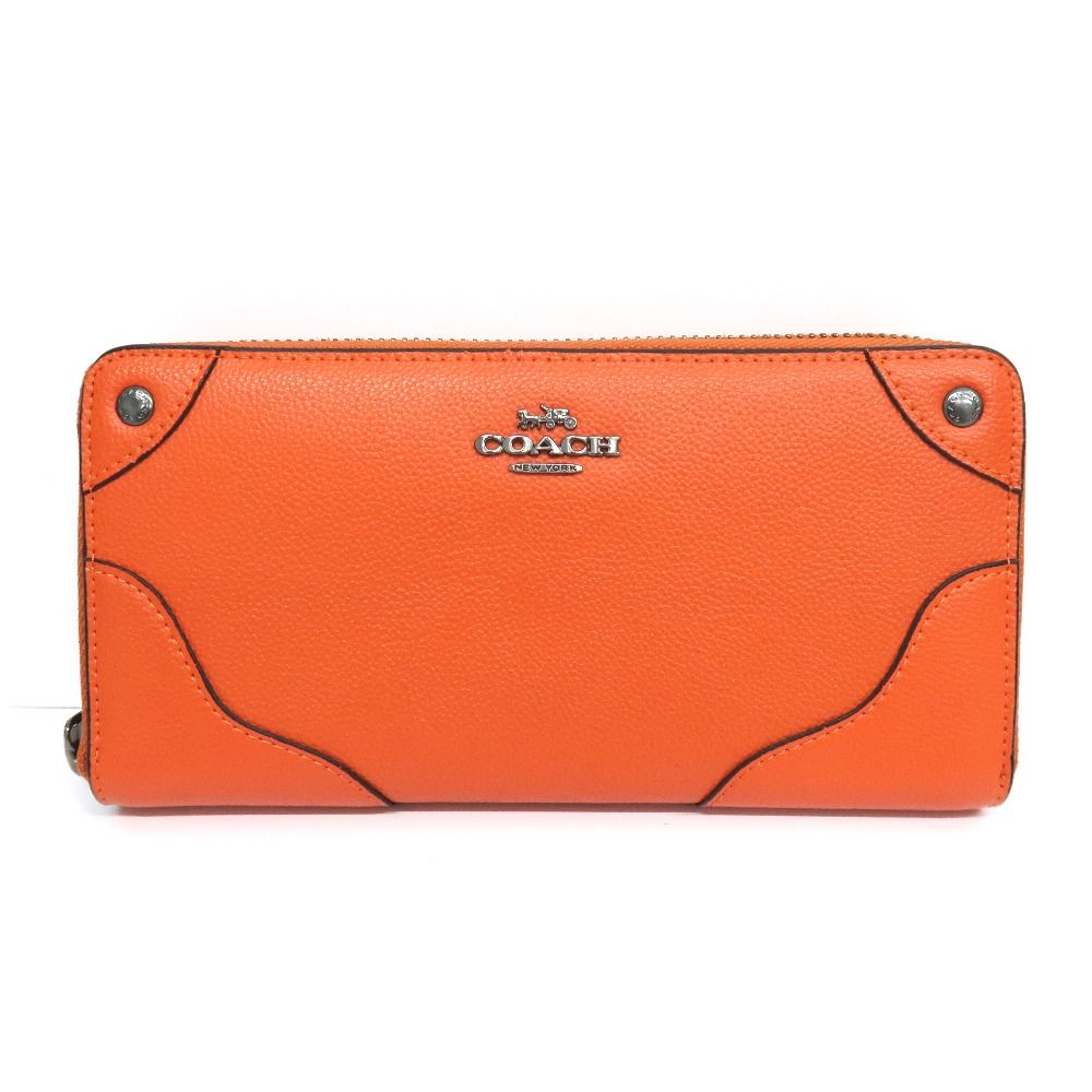 新品未使用】COACH コーチ長財布 オレンジブルー｜Yahoo!フリマ