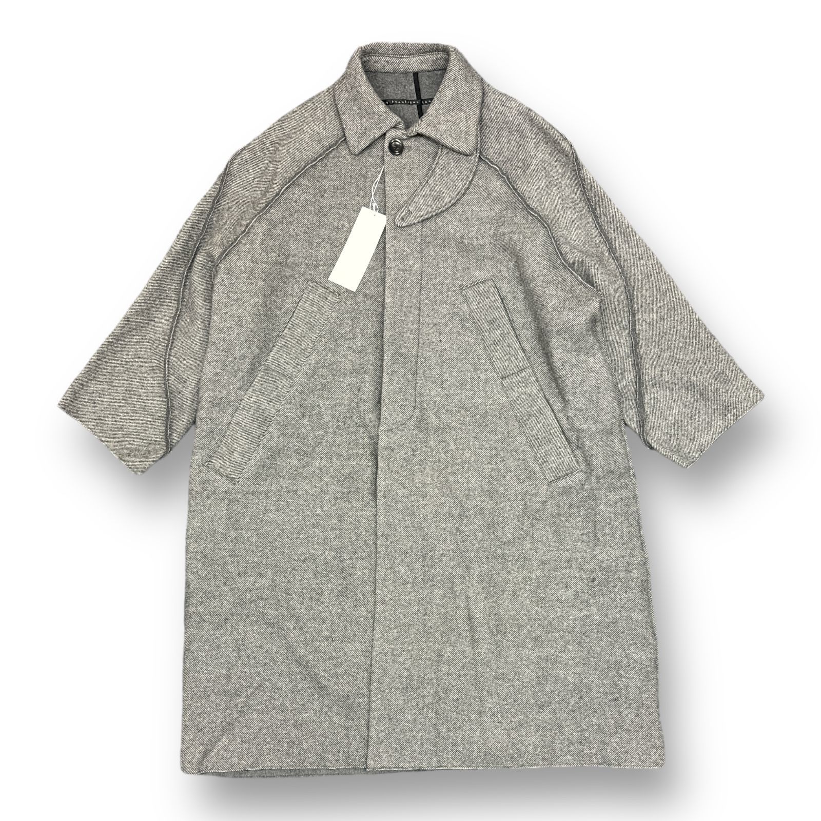 試着のみ　my beautiful landlet ラムウールロングコート my beautiful landlet コート ジャケット 「my landlet」MELTON
