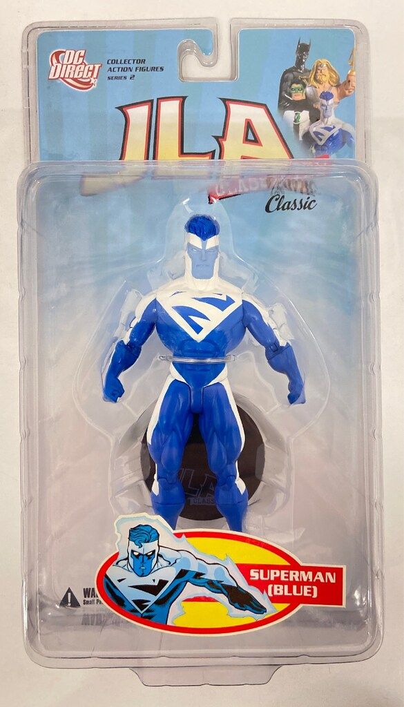 DC DIRECT SERIES 2 / COLLECTOR ACTION FIGURES SUPERMAN (BLUE) 6インチ