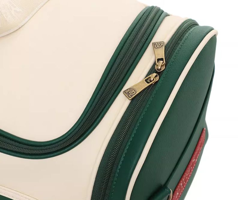 Malbon 高級PUゴルフバッグ 新作 衣類収納OK✨ レトロ×モダンの融合