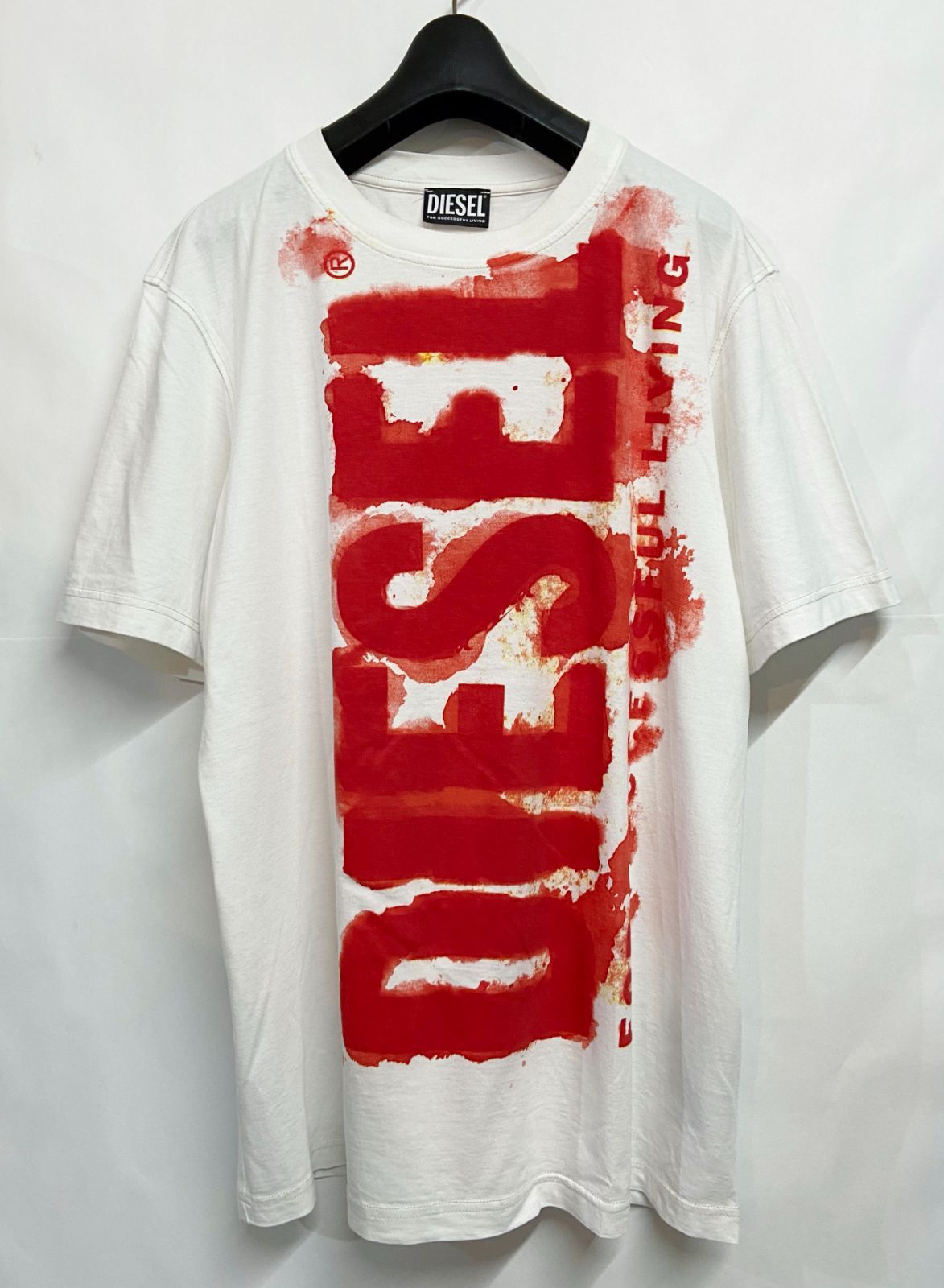 ＊3色から選べる＊ DIESEL Spray Paint Tシャツ 送料・関税込み ドライTシャツ 00300－ACT 165 デイジー 6L・7L