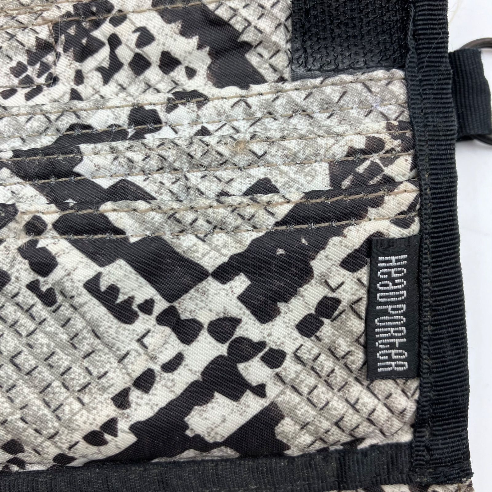 HEAD PORTER パイソン柄 財布 HEAD PORTER ヘッドポーター パイソン柄 長財布 三つ折り