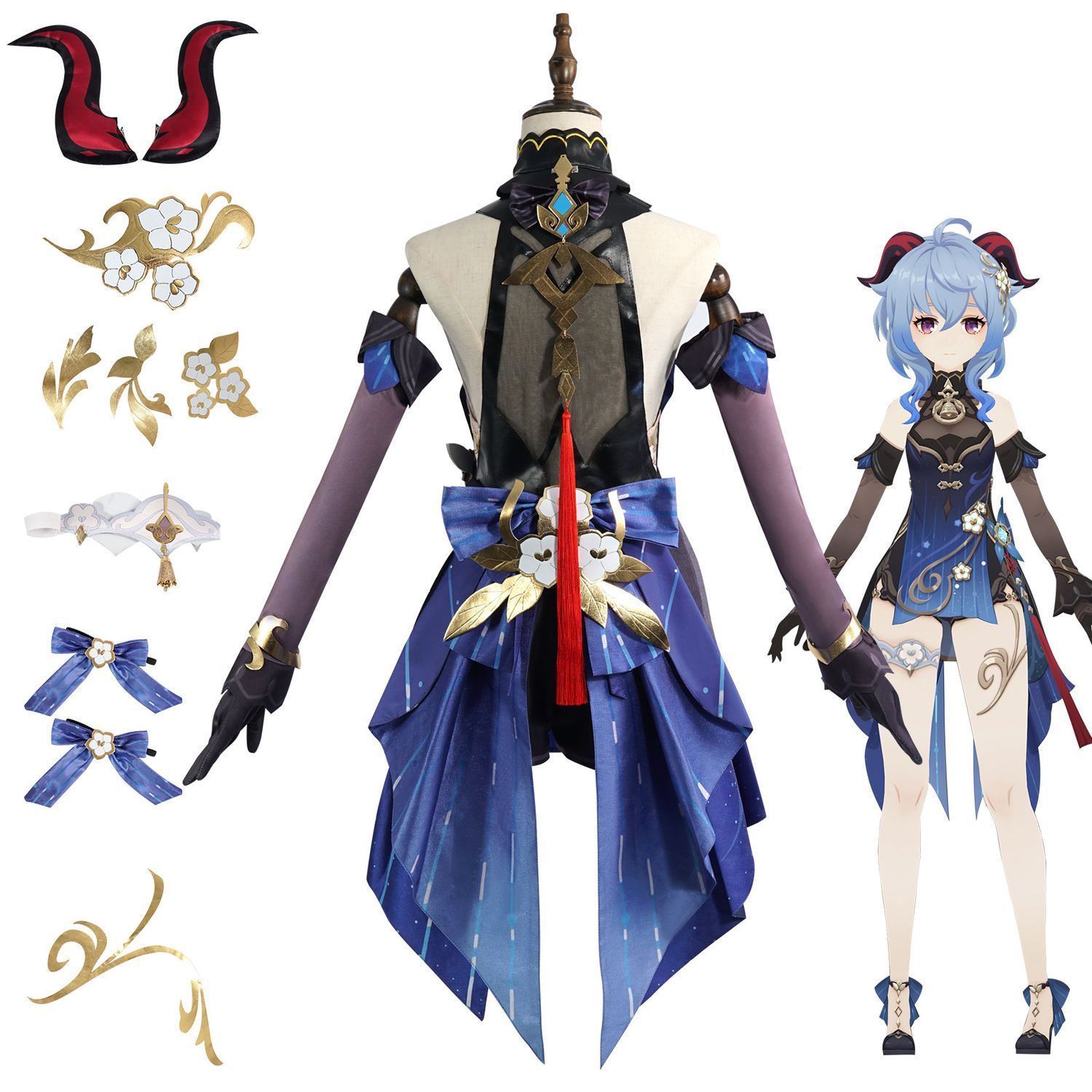 原神 甘雨 かんう 海灯祭 かいとうさい 玄玉遥芳 げんぎょくようほう スキン コスプレ衣装 豪華フルセット 高品質デザイン 撮影 WWW_IBETON_RU