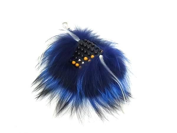 □新品同様□ FENDI フェンディ バッグバグズ モンスター ファー