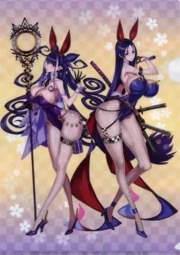 中古】クリアファイル 紫式部＆源頼光(Fate/Grand Order) A4クリア