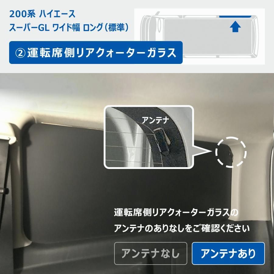 200系 ハイエース スーパーGL ワイド幅 ウィンドウパネル 3面セット｜ トヨタ 窓 パネル サンシェード 日よけ用品 内装 パーツ カスタム 車中泊 プロダックス BRIGHTFACE_UK
