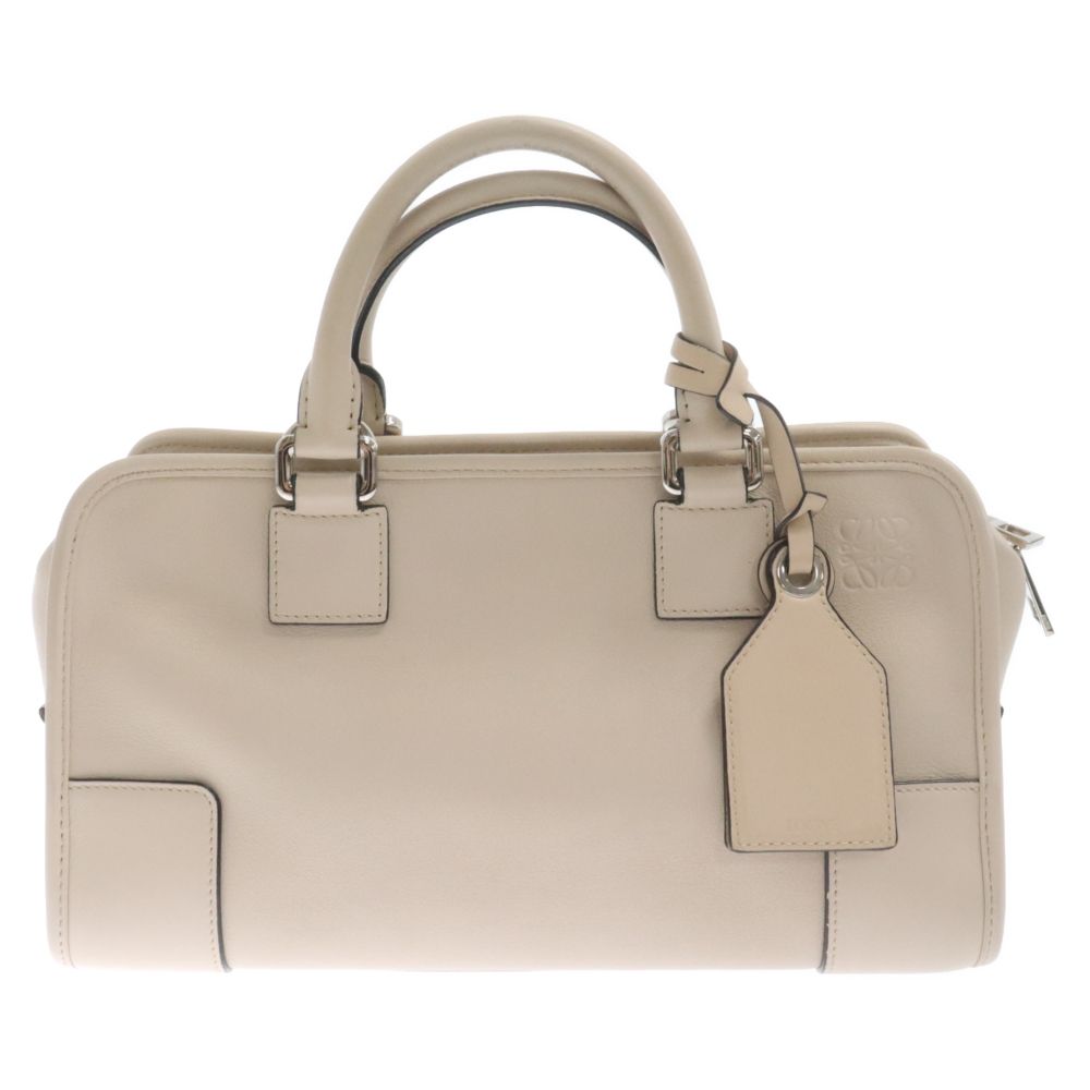 LOEWE (ロエベ) AMAZONA アマソナ 28 2WAY レザー ショルダーバッグ ハンドバッグ ベージュ - メルカリ