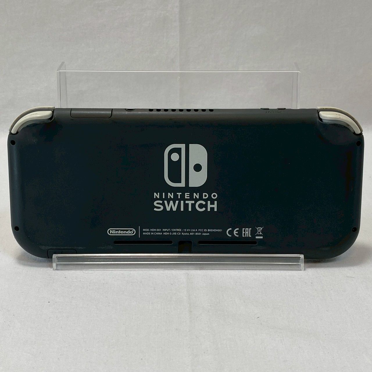 ジャンク】Nintendo/Switch/Lite/グレー/本体のみ/画面割れ/通電