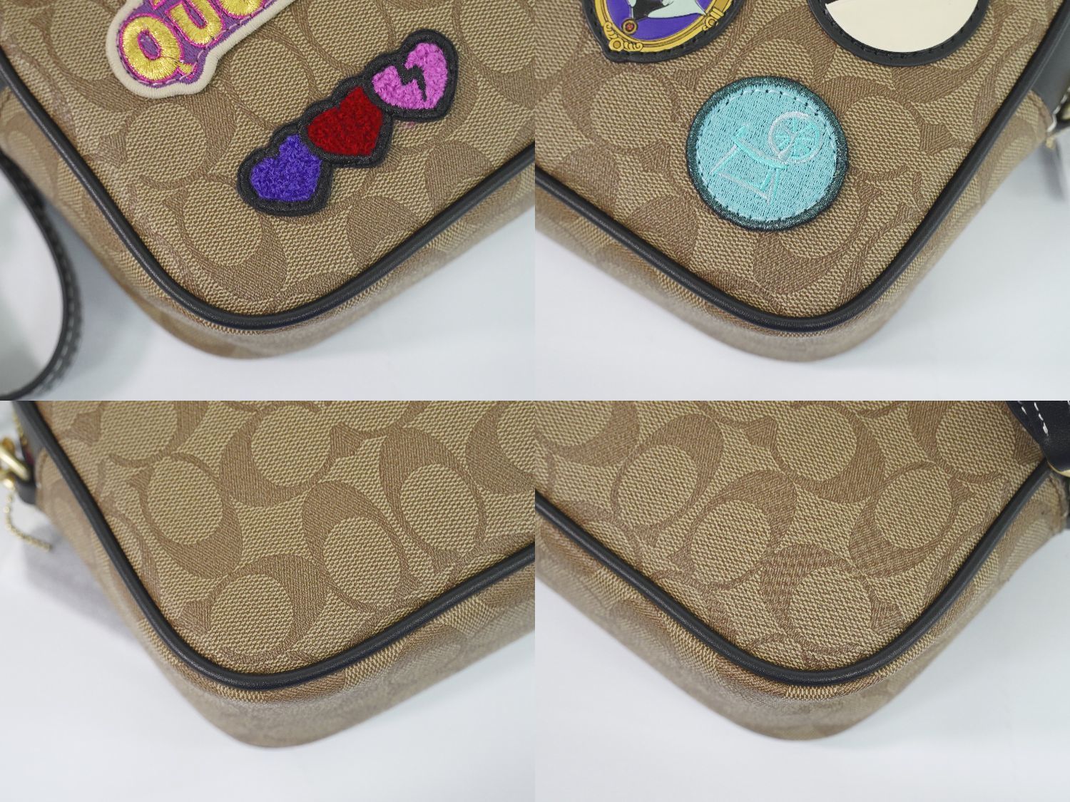 本物 コーチ COACH ディズニー Disney コラボ ヴィランズ シグネチャー 