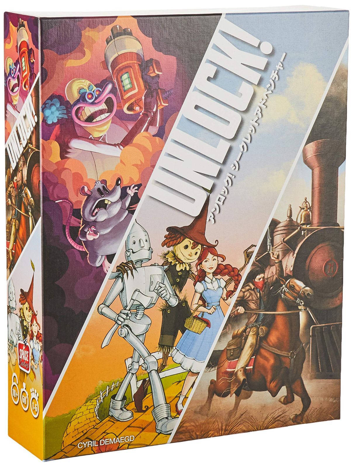 特価商品】日本語版 シークレットアドベンチャー (2-6人用 アンロック! 60分 10