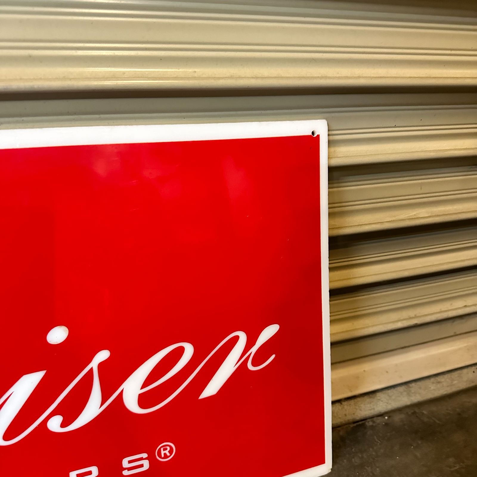 Budweiser Signboard
