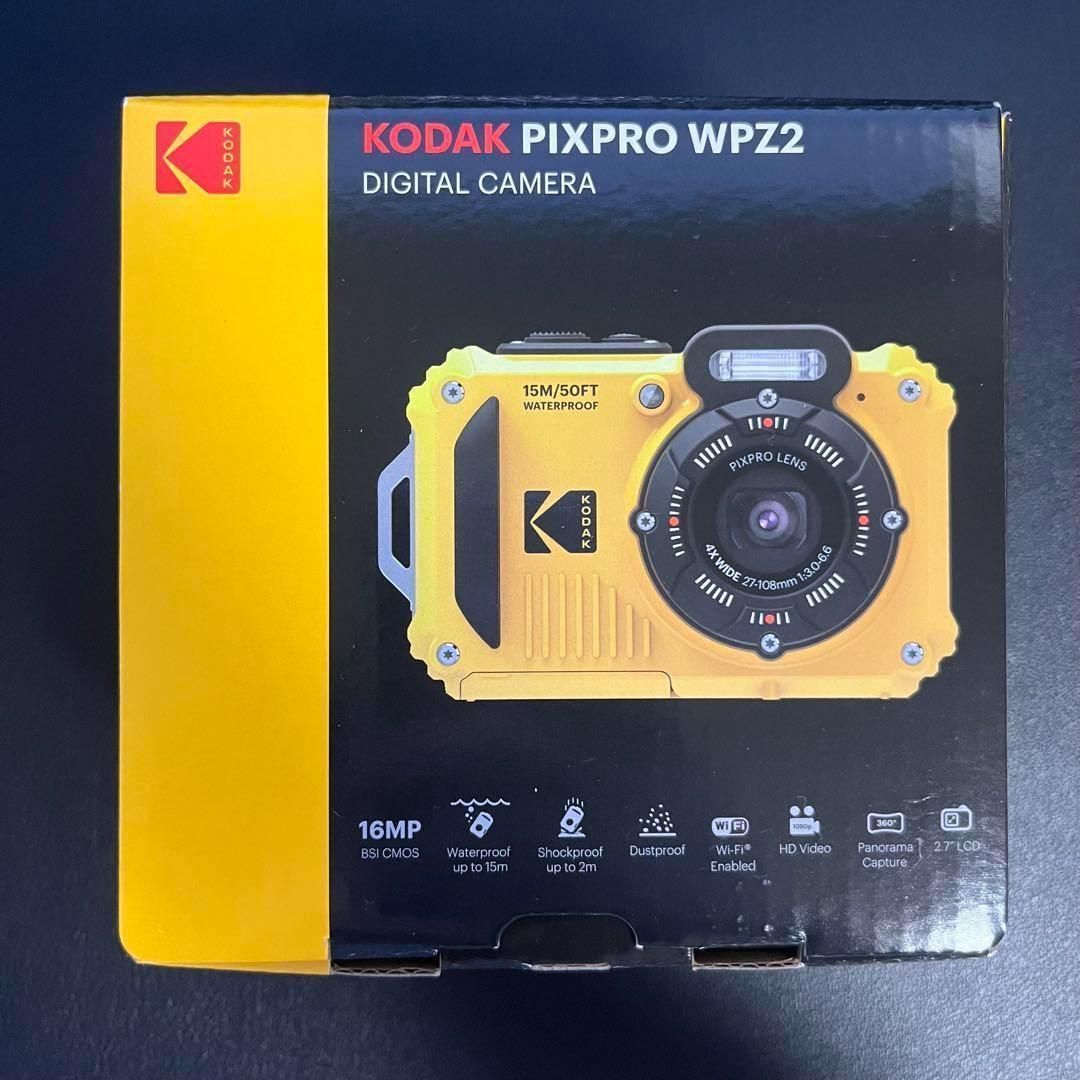 新品未開封 コダック デジタルカメラ 防水 Kodak PIXPRO WPZ2 - メルカリ