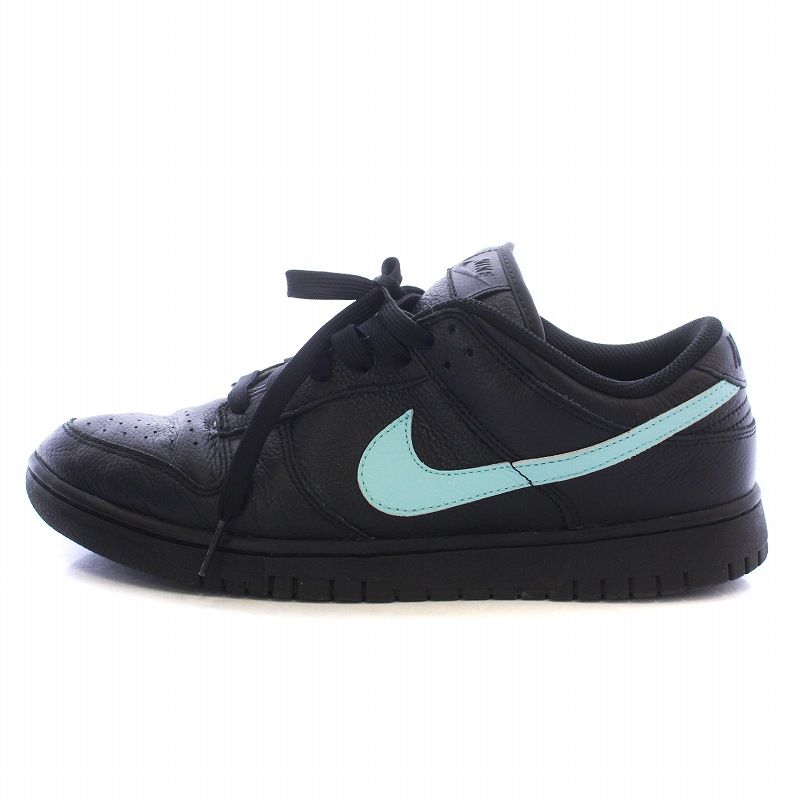 ナイキ NIKE BY YOU DUNK LOW バイユー ダンク ロー スニーカー シューズ ロゴ レザー 9.5 27.5cm 黒 ブラック 水色  ライトブルー DO7423-900 /AQ □GY18 - メルカリ