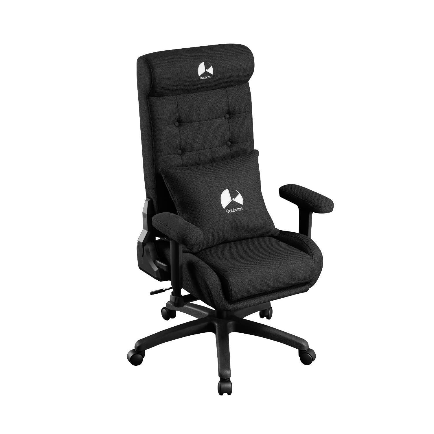 新着商品 Bauhutte バウヒュッテ ゲーミングソファチェア2 G-370-BK ブラック ファブリックタイプ ソファみたいなゲーミングチェア スタンダード