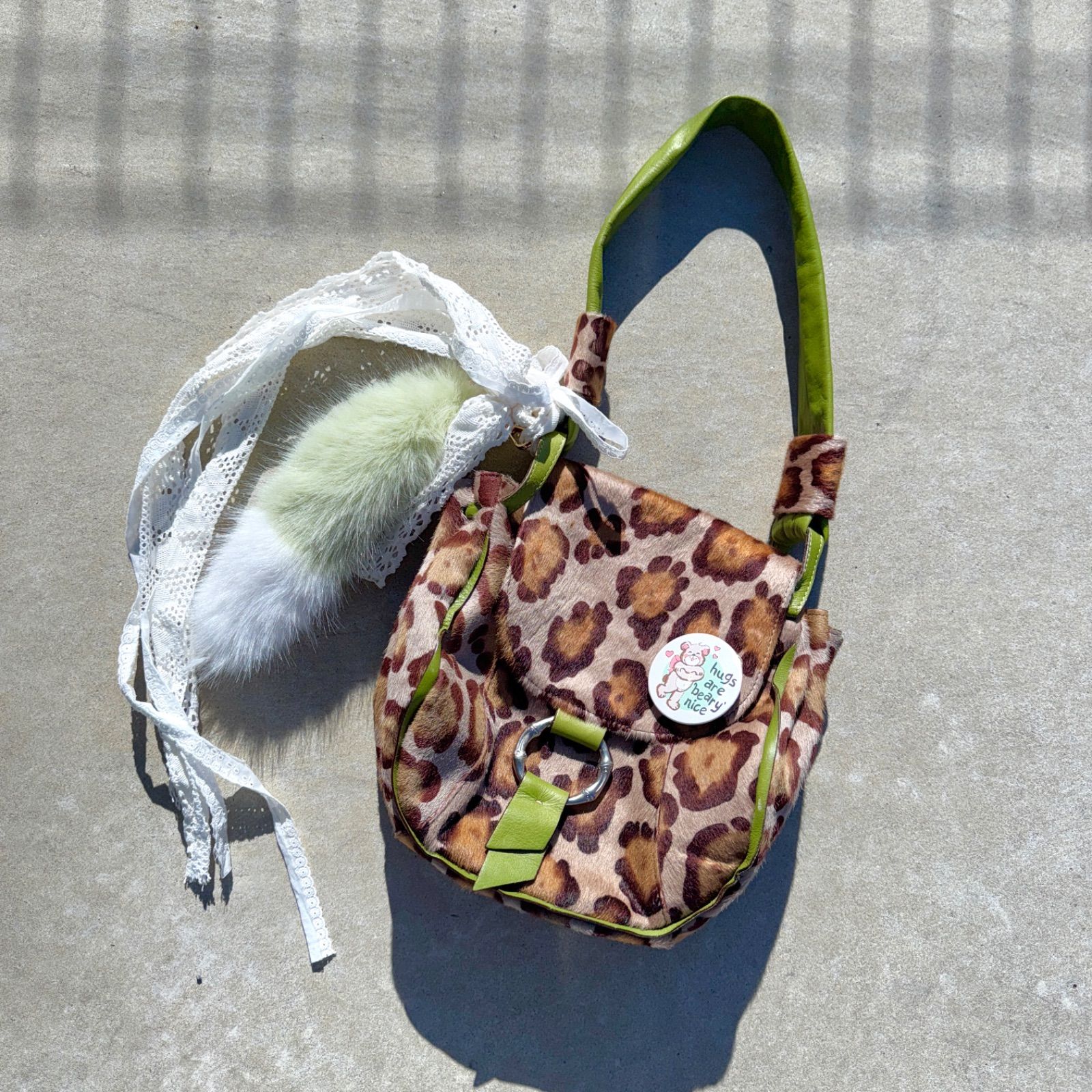 💚 𝐻𝓊𝑔 🧸💚𝐿𝑒𝒶𝓉𝒽𝑒𝓇 𝒷𝒶𝑔💚 Y2K 平成 ギャル 個性的 💚 𝐻𝓊𝑔 🧸💚𝐿𝑒𝒶𝓉𝒽𝑒𝓇 𝒷𝒶𝑔💚 Y2K 平成 ギャル 個性的