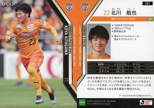 中古】スポーツ 087 [レギュラーカード] ： 北川航也 - メルカリ