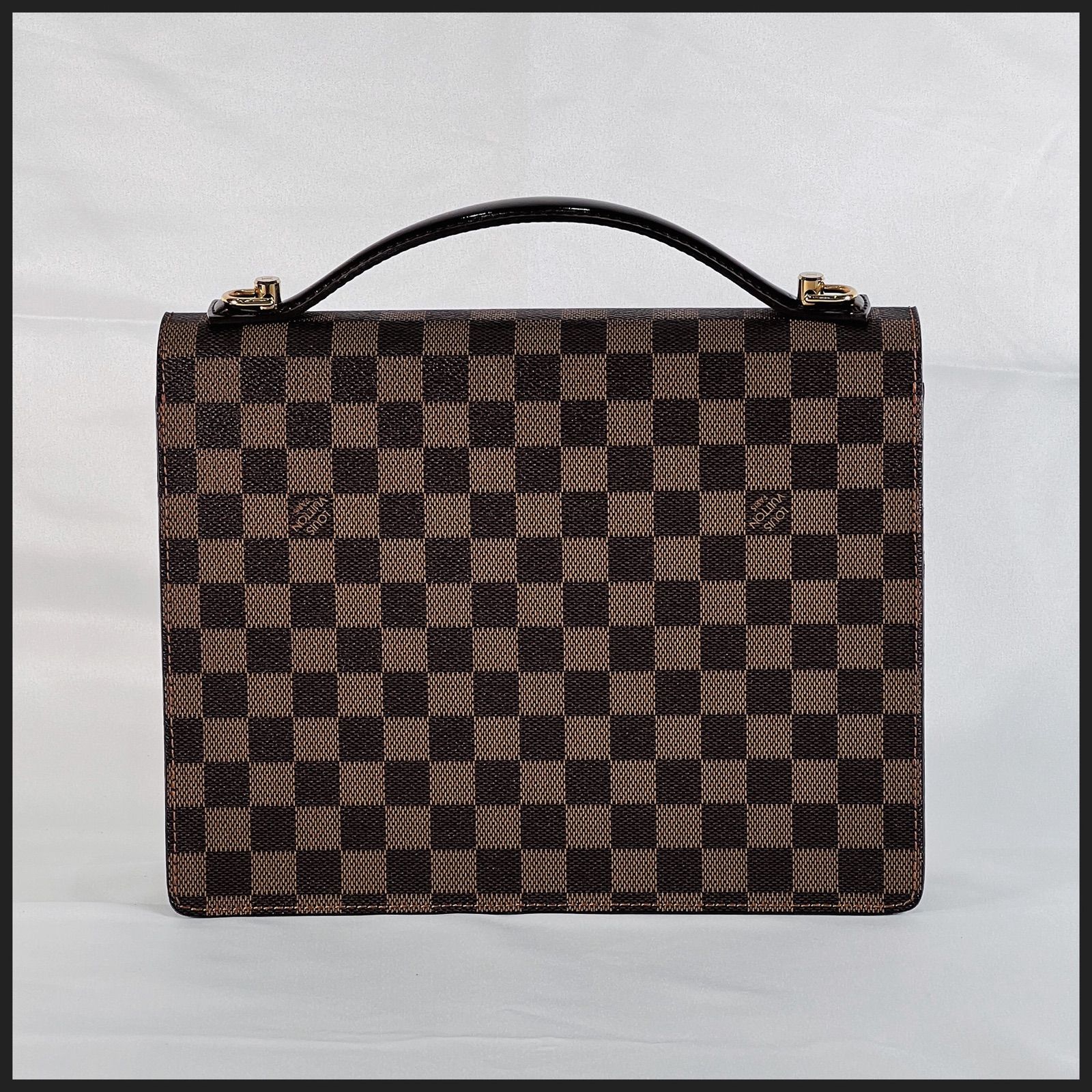 激レア美品】ルイ・ヴィトン ダミエ モンソー28 スペシャルオーダー