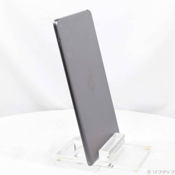 中古品〕 iPad 第7世代 128GB スペースグレイ MW772J／A Wi-Fi【247