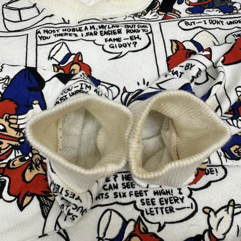 USED 古着 トレーナー 長袖 Disney VINTAGE ディズニー ピノキオ 
