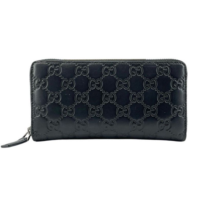 GUCCI 【グッチ】 307987・0959 グッチシマ ラウンドファスナー