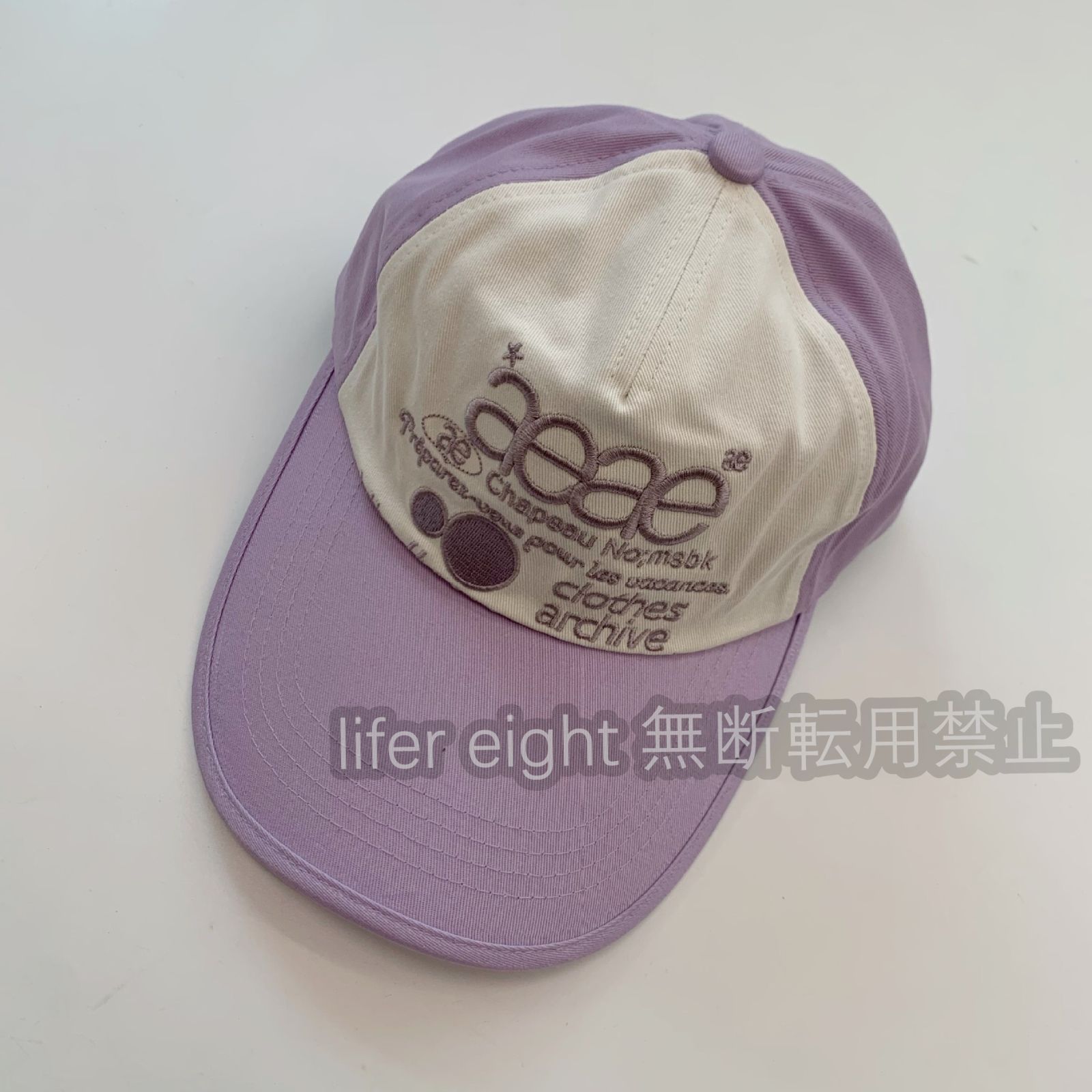 新品 韓国 AEAE エーイーエーイー WEB LOGO 5 PANNEL CAP 刺繍