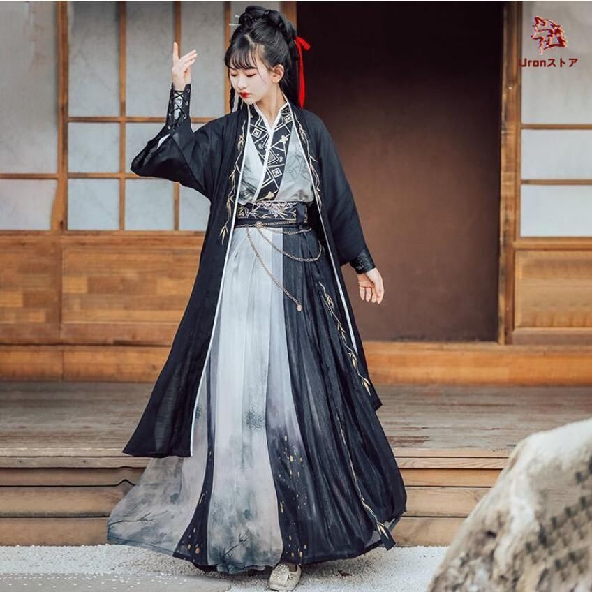 ♥ 漢服 宋時代コスプレ衣装 竹柄プリント刺しゅう レディース メンズ 男女兼用 ペアお揃い コスチューム 時代劇 華流舞台衣裳 ステージ衣裳 BJ0903ML316 WWW_IMPECCABLEHEALTHCARESERVICES_COM