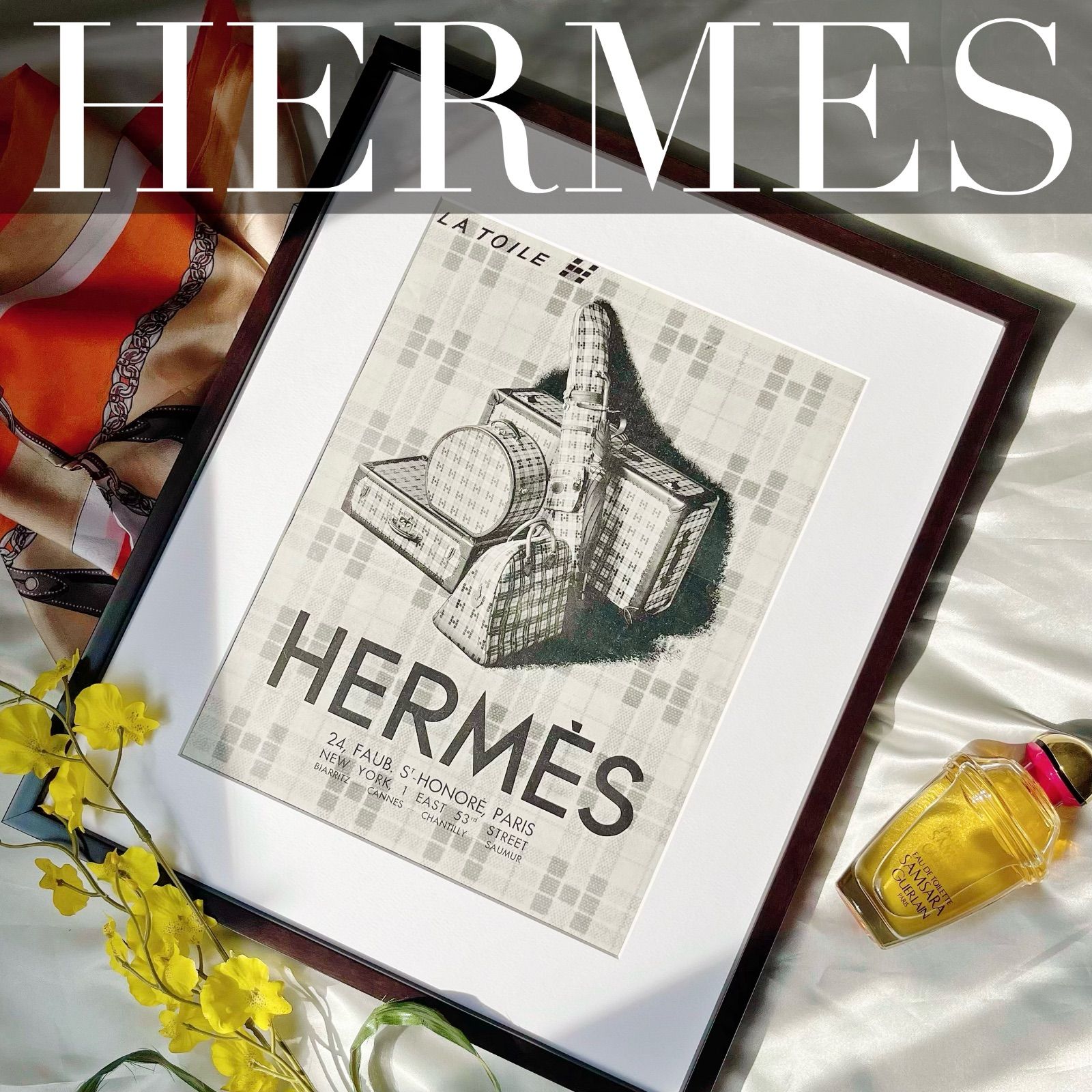 1931 広告＞HERMES エルメス ヴィンテージ ビンテージ アートポスター ...