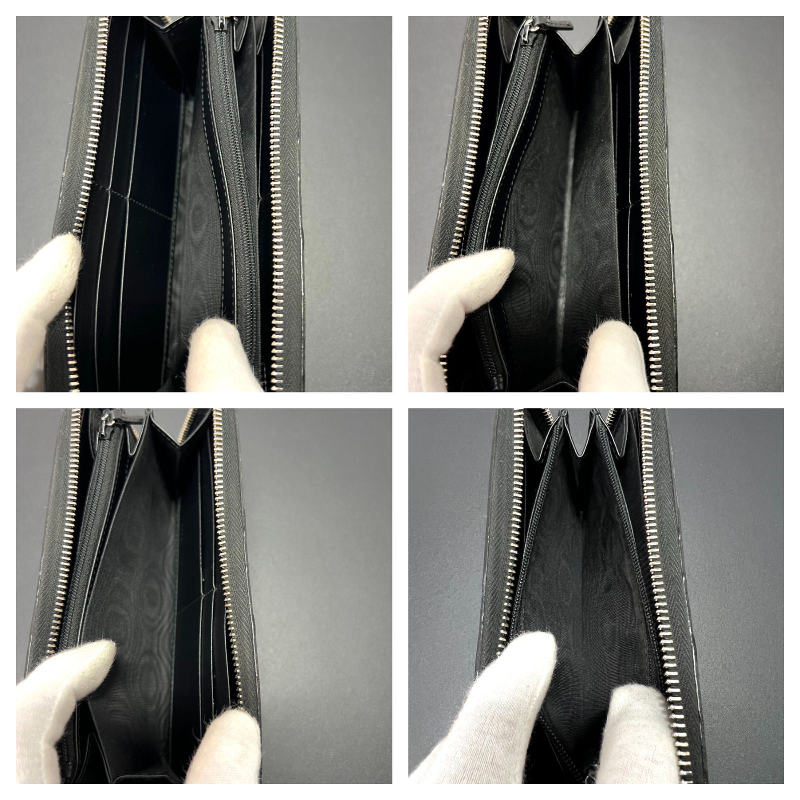 GUCCI／グッチ GGスプリーム シェリーライン ラウンド