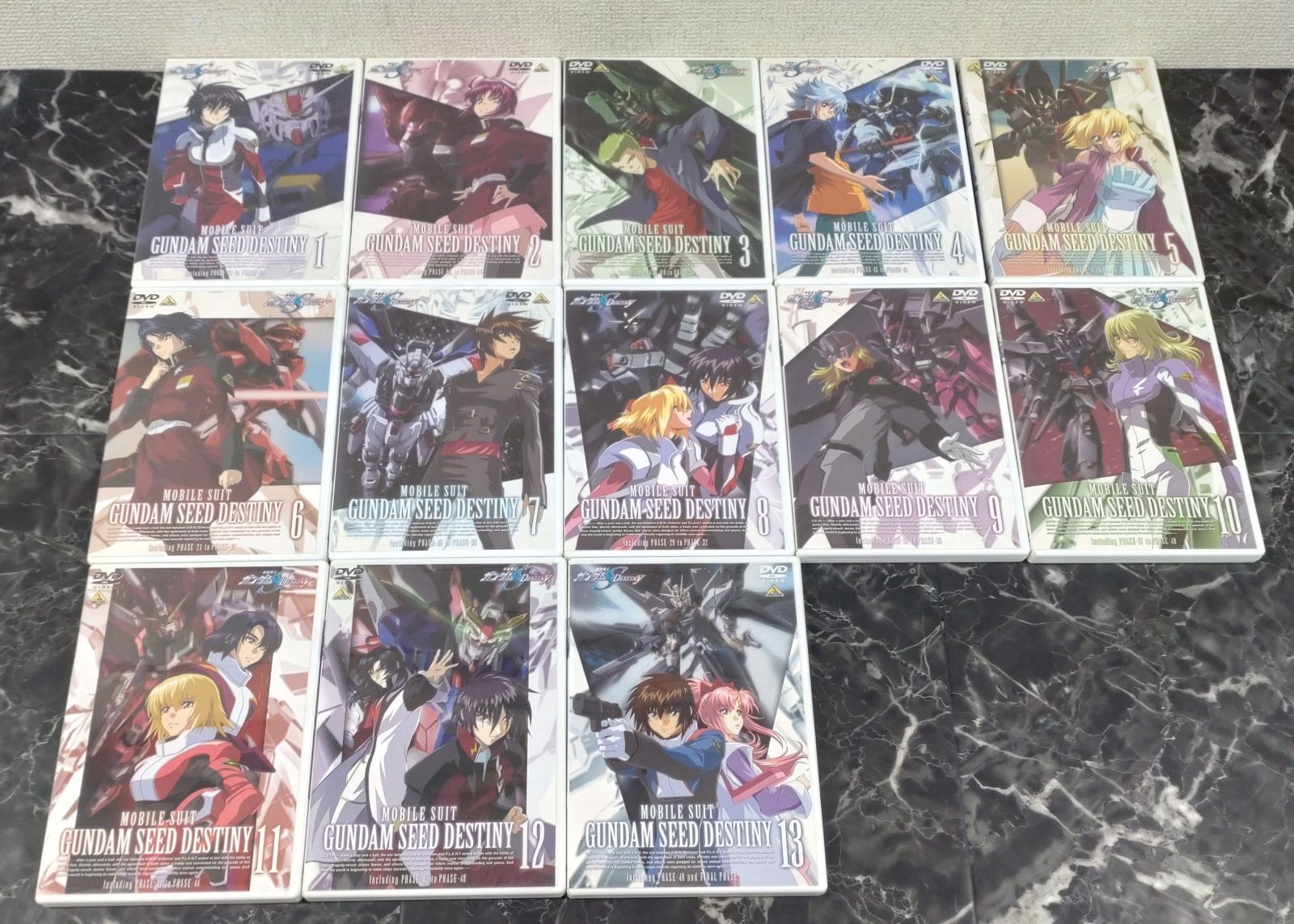 05. DVD 機動戦士ガンダムSEED 1巻~13巻 機動戦士ガンダムSEED DESTINY