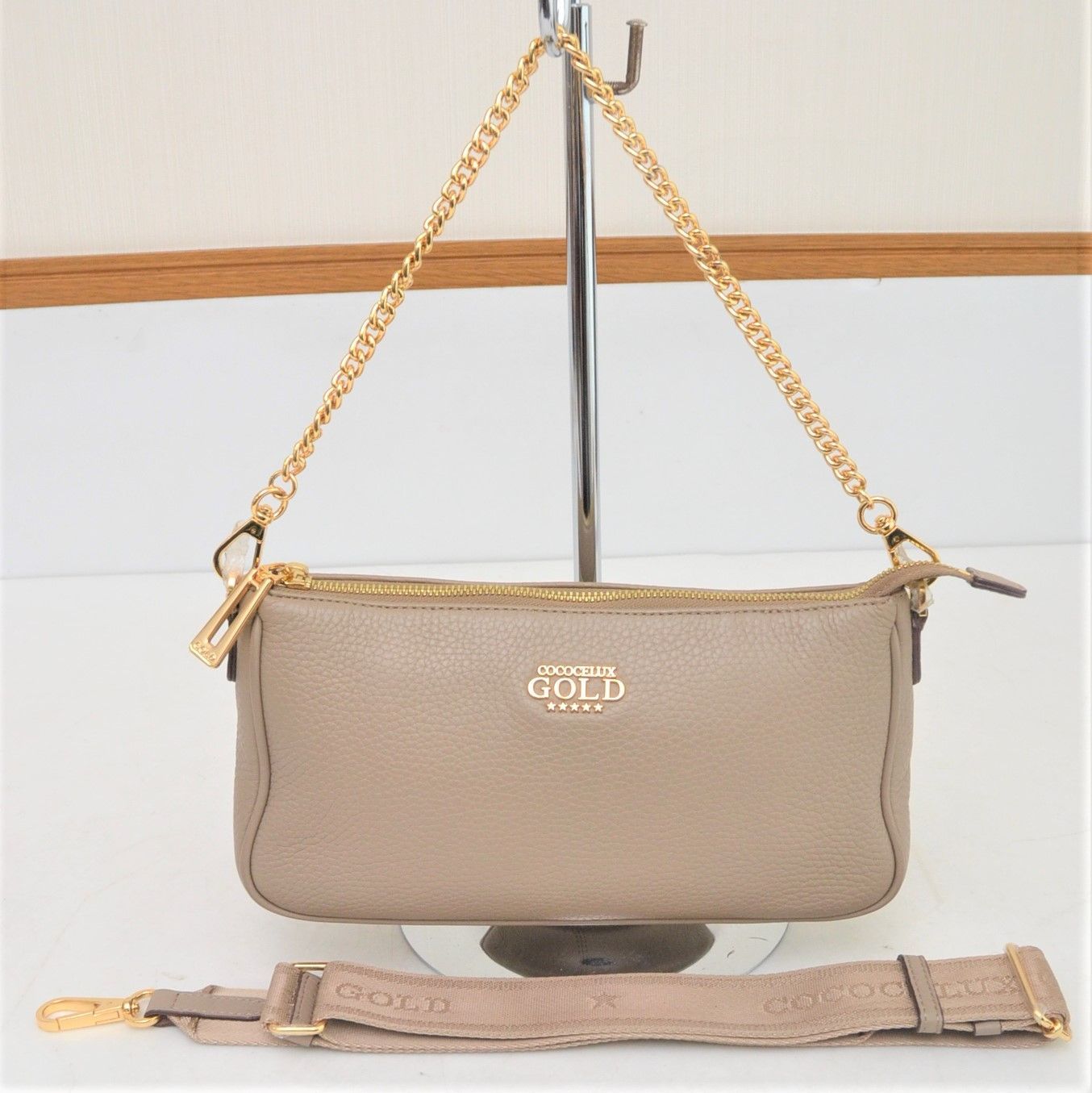 ココセリュックス ゴールド／COCOCELUX GOLD バッグ ハンドバッグ 鞄  