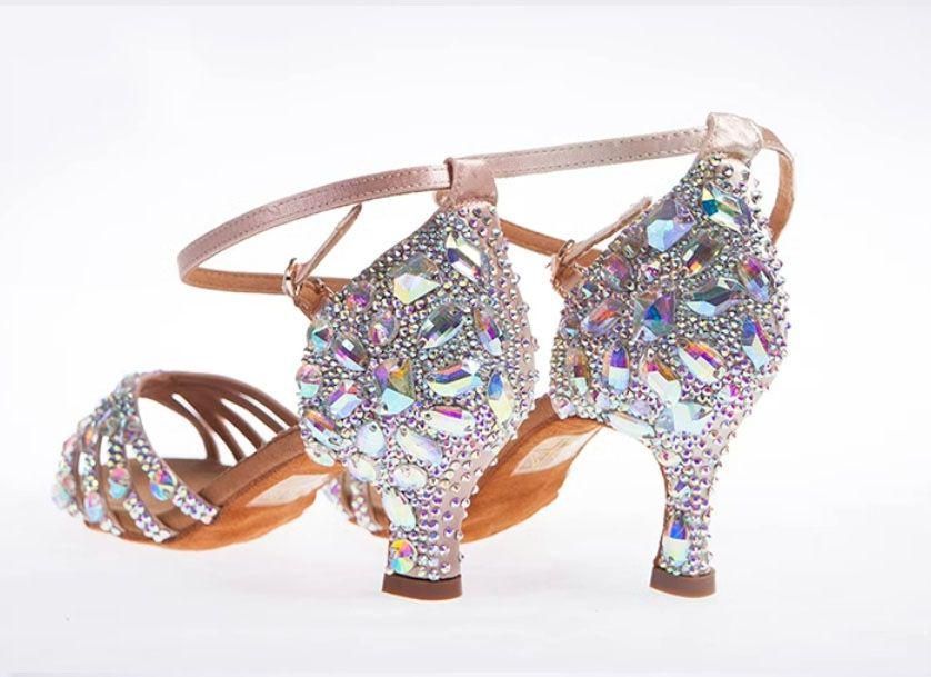 社交ダンス ラテン シューズ サンダル 22.5～25.0? オーダーメイド