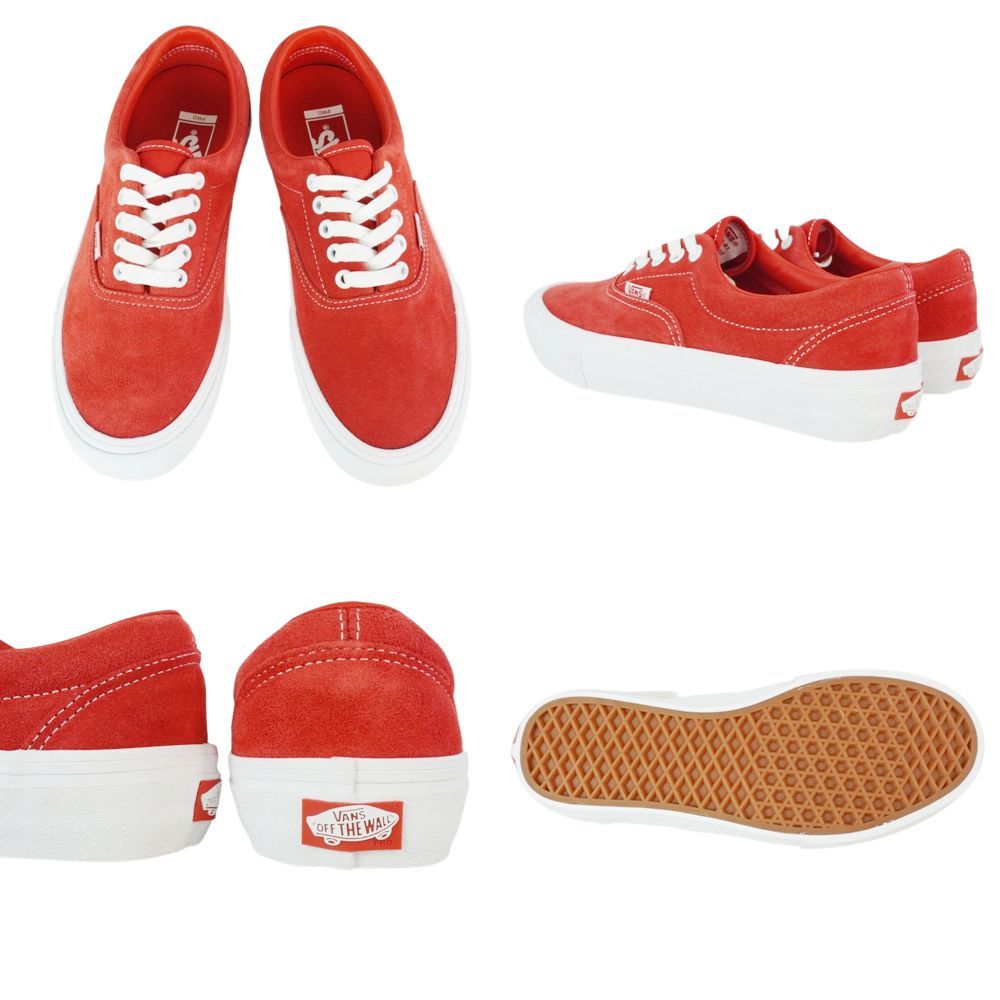 バンズ VANS ヴァンズ 【箱無し】 ERA PRO エラ プロ (SUEDE)RED/WHITE