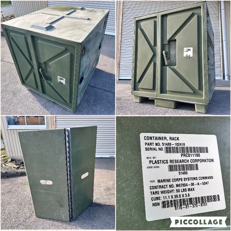 米軍　放出品　コンテナ　世田谷ベース　倉庫　道具箱　物置　No.6 米軍 放出品 コンテナ 世田谷ベース 倉庫 道具箱 物置 No.6 米軍放