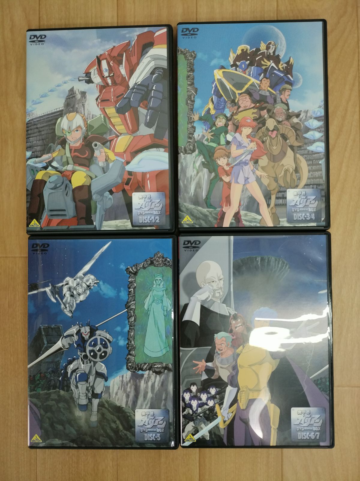 ☆機甲界ガリアン DVDメモリアルボックス 7枚組 《MT23B》51763