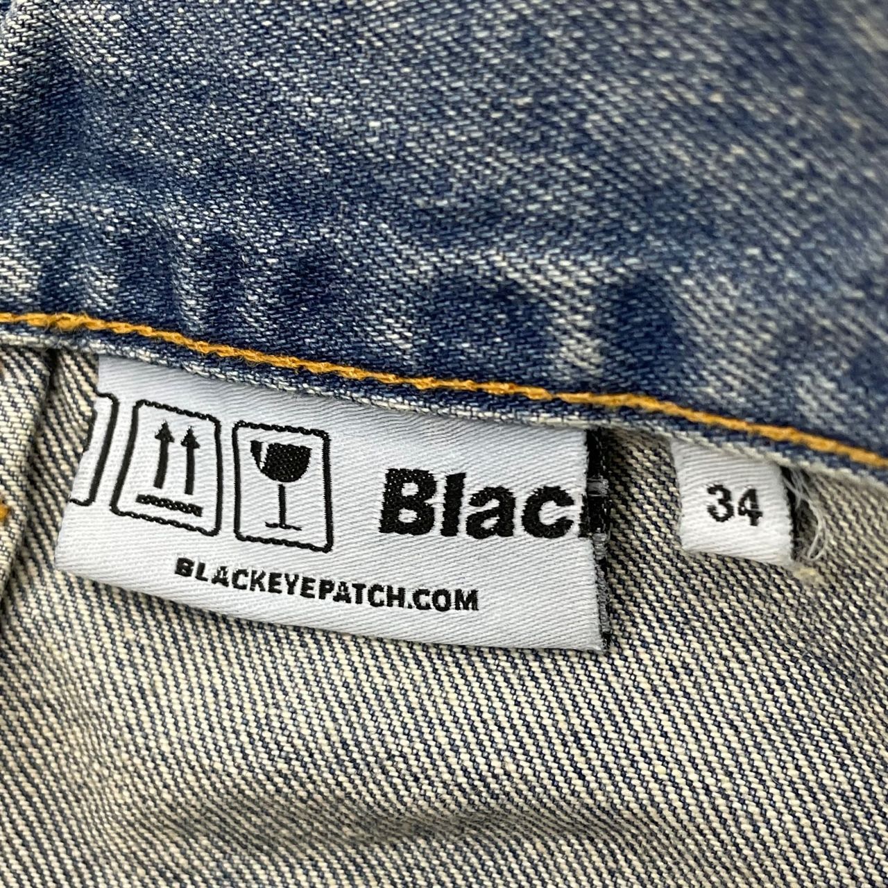 BlackEyePatch Emblem Baggy Jeans デニム パンツ - メルカリ