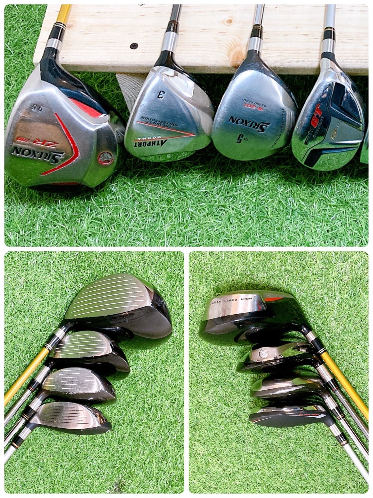 配送 M18 スリクソン 初心者オススメ ゴルフ クラブセット メンズ 12本