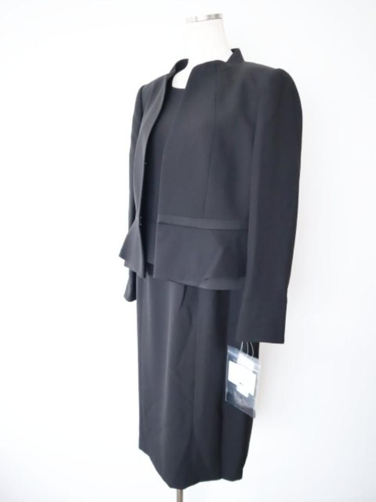 LES MUES レミュー 東京ソワール ブラックフォーマル セットアップ Mサイズ 15 ブラック タグ付き 送料込み 6458944