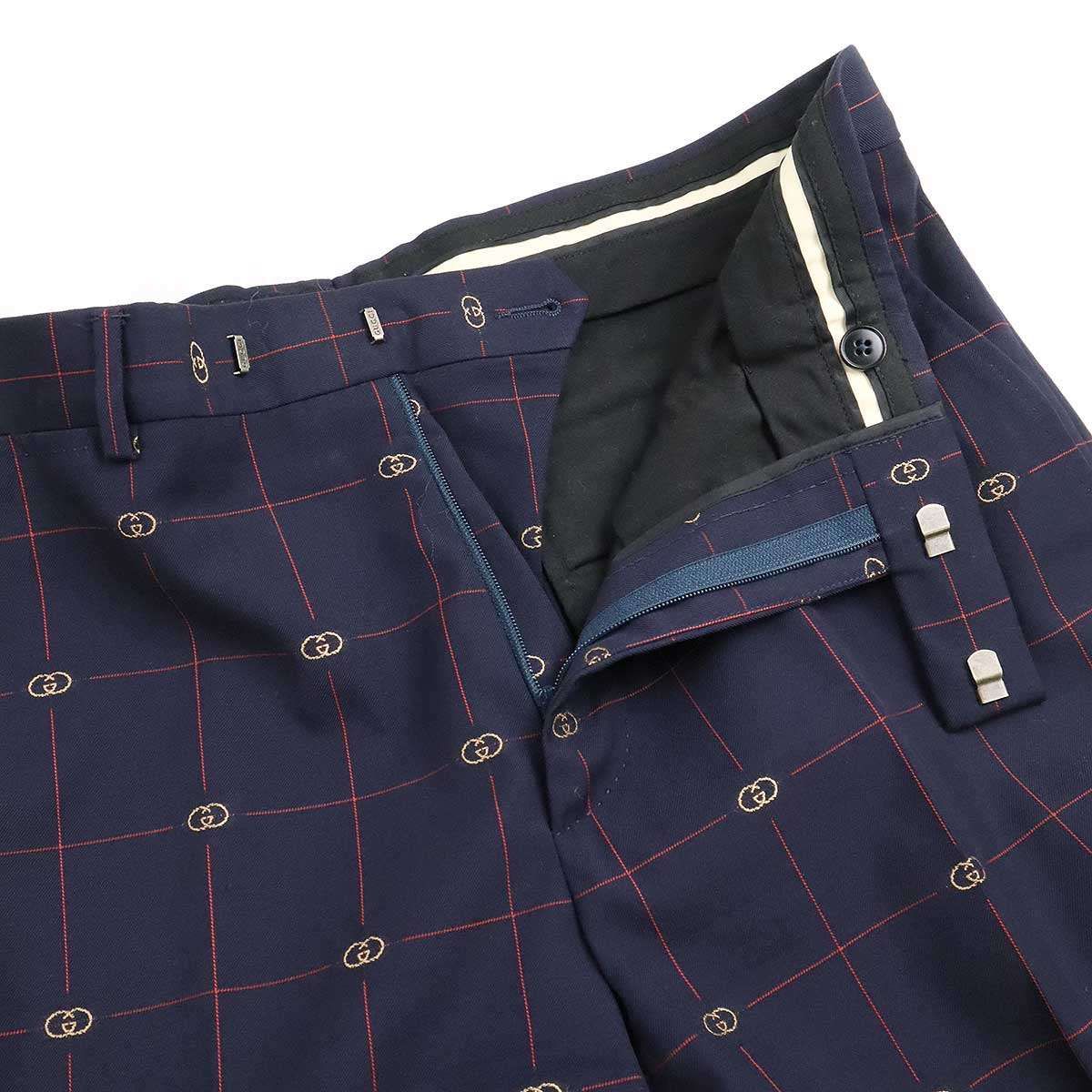 GUCCI グッチ GGチェックジャガードセットアップスーツ 645355 ZAF0S