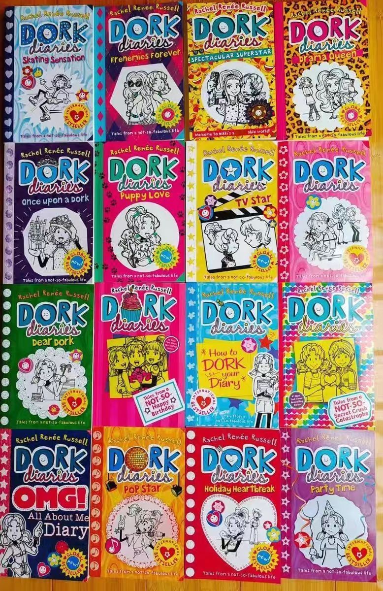 RE ARRIVAL/再入荷 Dork Diaries ドークダイアリーズ 洋書 16冊 - メルカリ 絵本・児童書