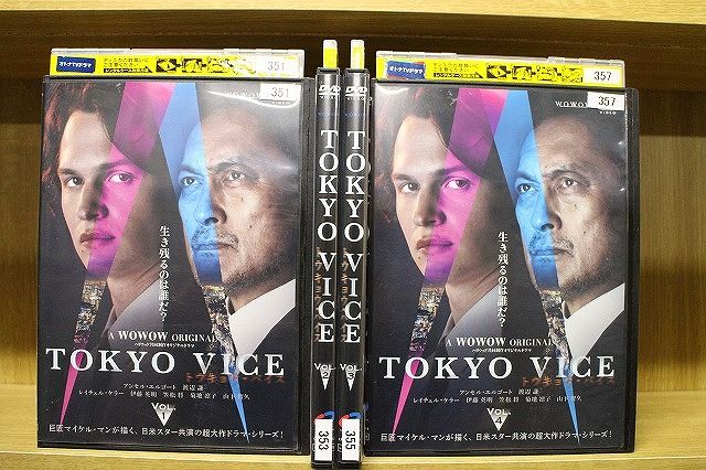 TOKYO VICE トウキョウバイス 渡辺謙　全４巻 DVD WOWOWドラマ TOKYO VICE トウキョウバイス 全4巻 渡辺謙