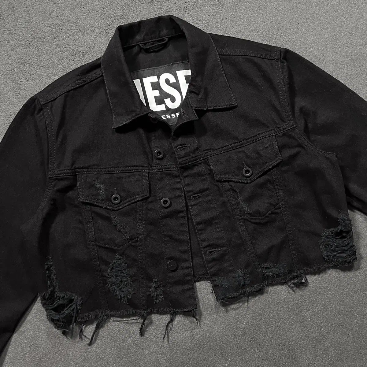 hide着用 復刻 diesel クロップドジャケット カーディガン - DIESEL 