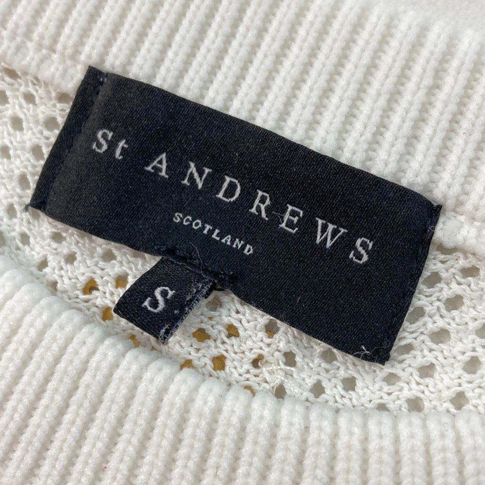 【2024最新】SNSで話題・人気の商品のおすすめアイテム サイズ：S ST ANDREWS セントアンドリュース ニットベスト レディースウェア
