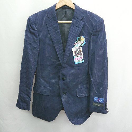 【未使用品】　レノマオム　セットアップ　スリーピース　ネイビー　AB6　L 極美品☆renoma HOMME 3ピース ネイビー セットアップ スーツ
