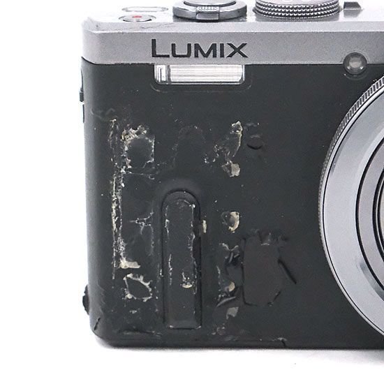 [bn:18] Panasonic　LUMIX DMC-TZ60-S　シルバー/1810万画素　本体いたみ