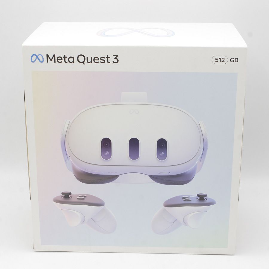 新品未開封】Meta Quest 3 512GB VR ヘッドマウントディスプレイ