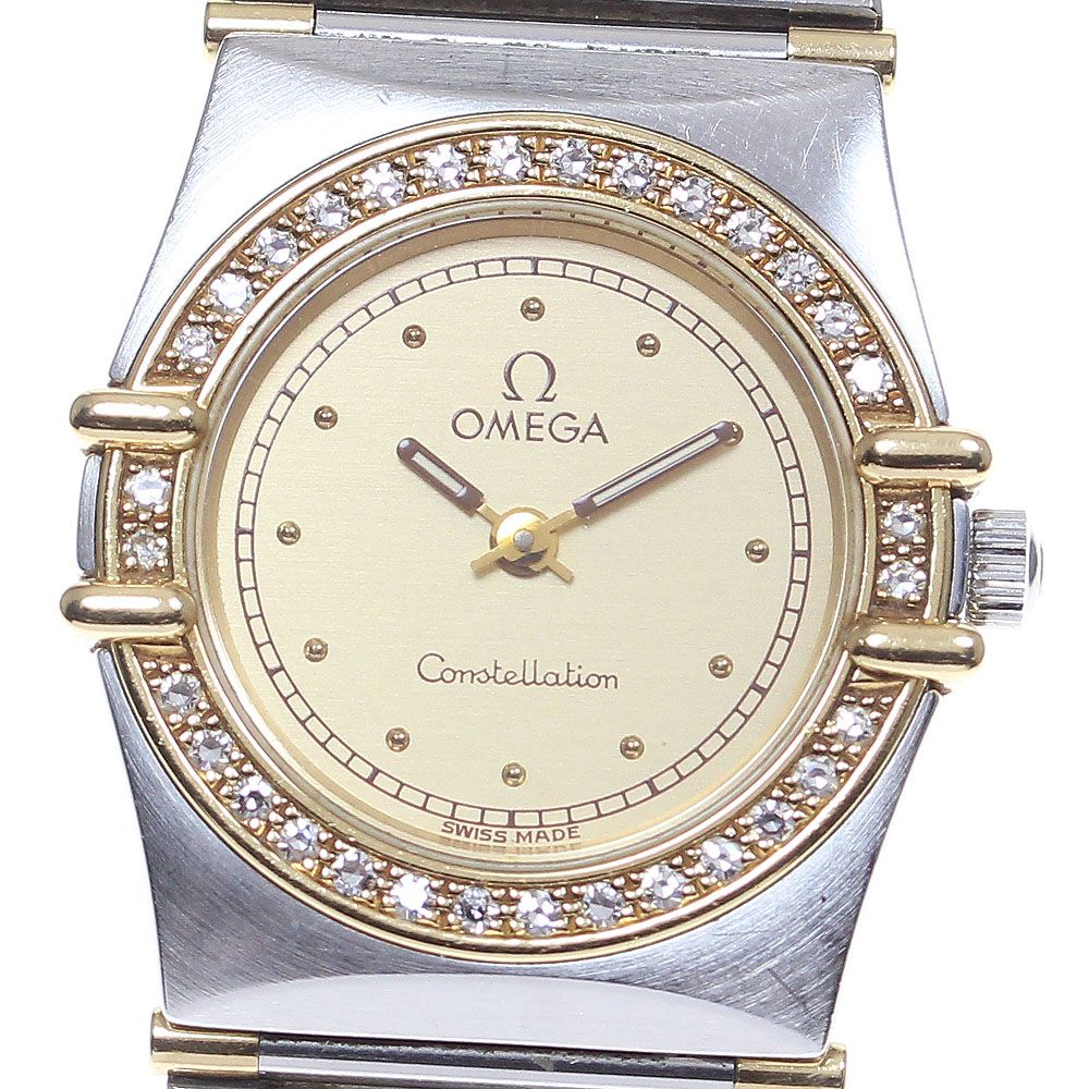 全国無料，2025 オメガ OMEGA コンステレーション ダイヤベゼル